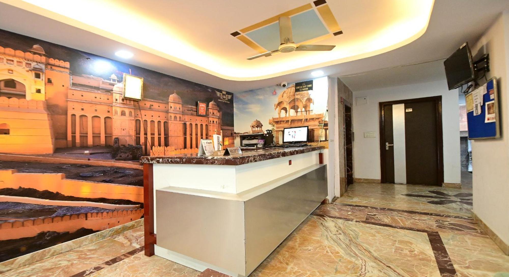 Hotel Laxmi Villa Palace-Near Jaipur Railway Station Exteriér fotografie